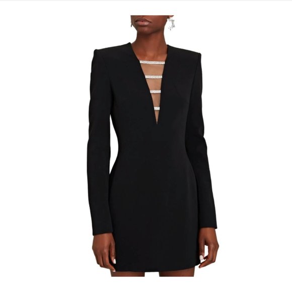 DAVID KOMA  Crystal-embellished Mini Dress - Picture 3 of 8